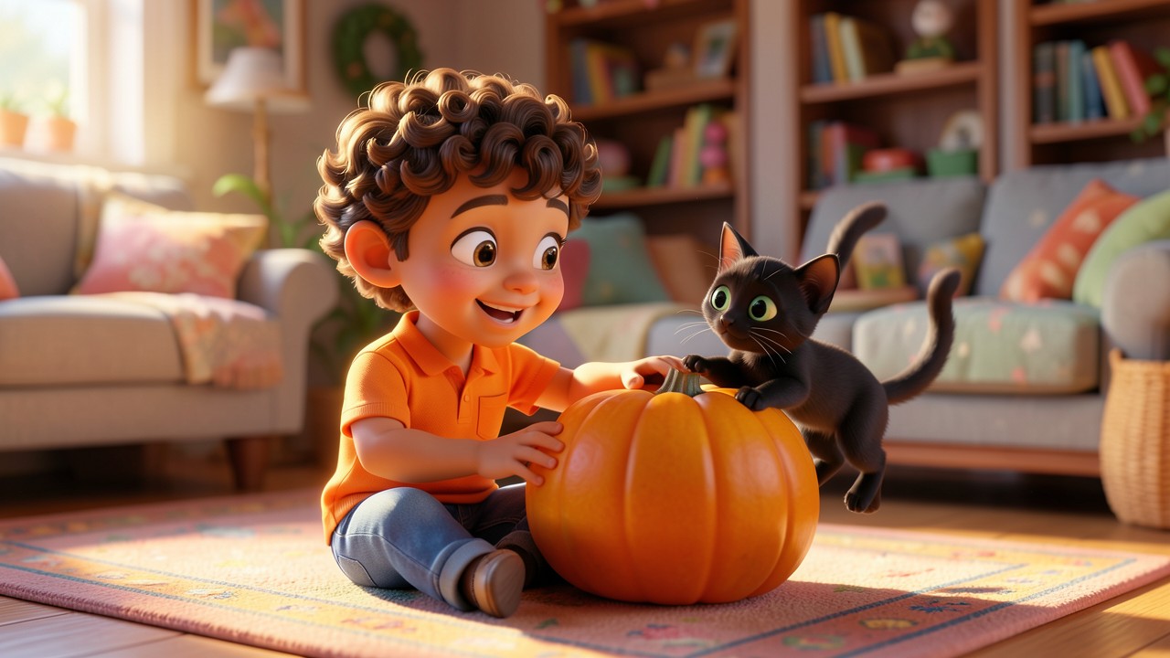 La noche de las calabazas felices