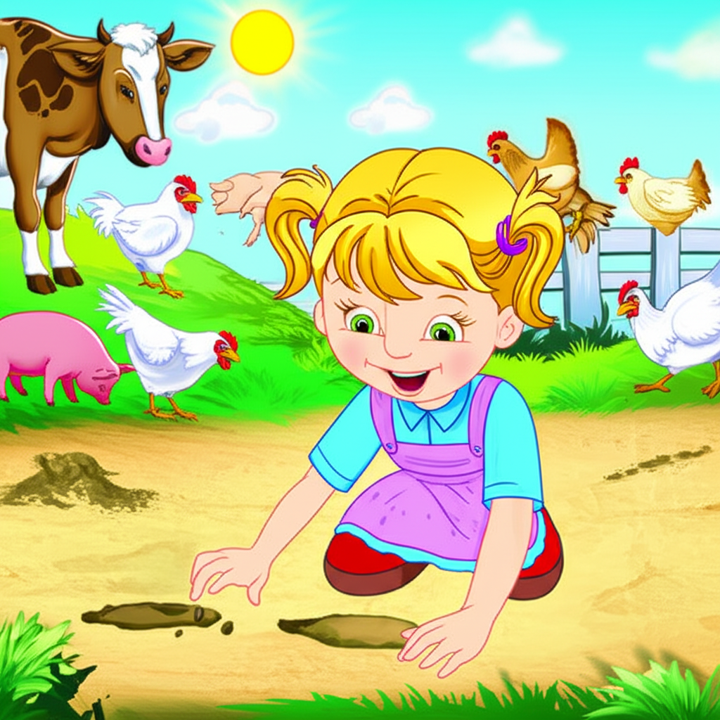 ¿De Quién Es Esta Patita? El Misterio en la Granja Feliz