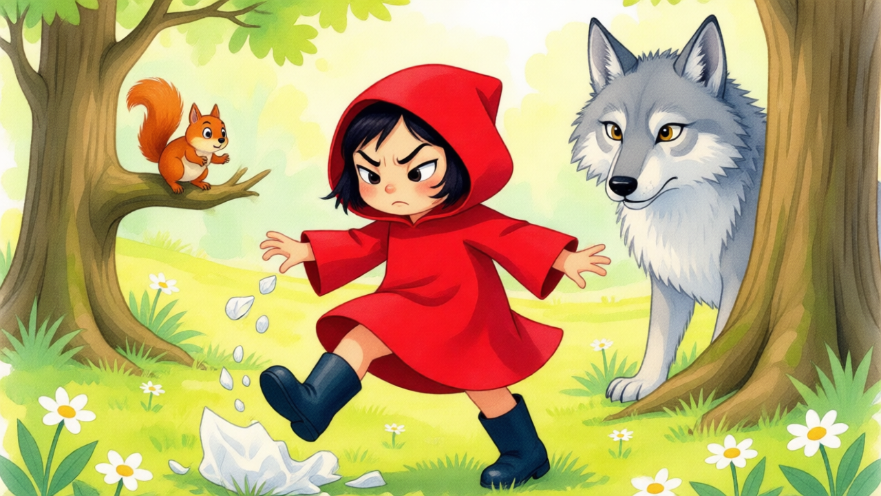 La Verdadera Historia del Lobo: ¡Caperucita no era tan buena!