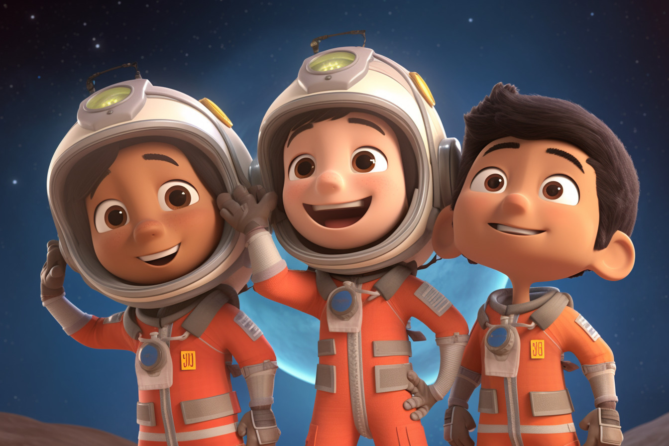 El Viaje a la Luna de los Tres Amigos