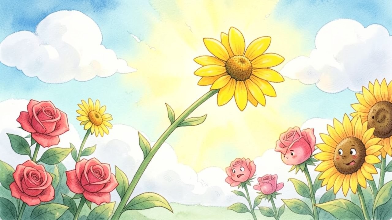 La Flor que Quería Tocar el Cielo