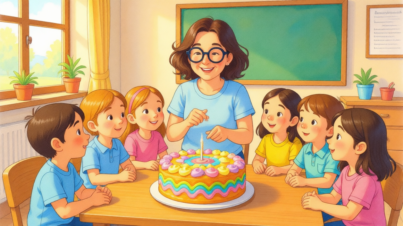 El Secreto del Pastel Infinito: Una Aventura de Fracciones