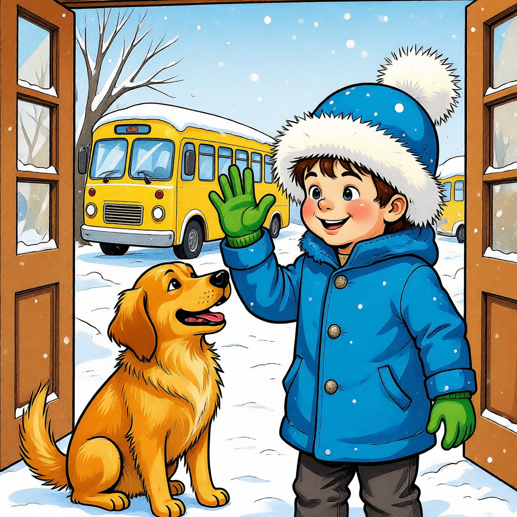 Leo's Great Winter Hide-and-Seek - illustration 2