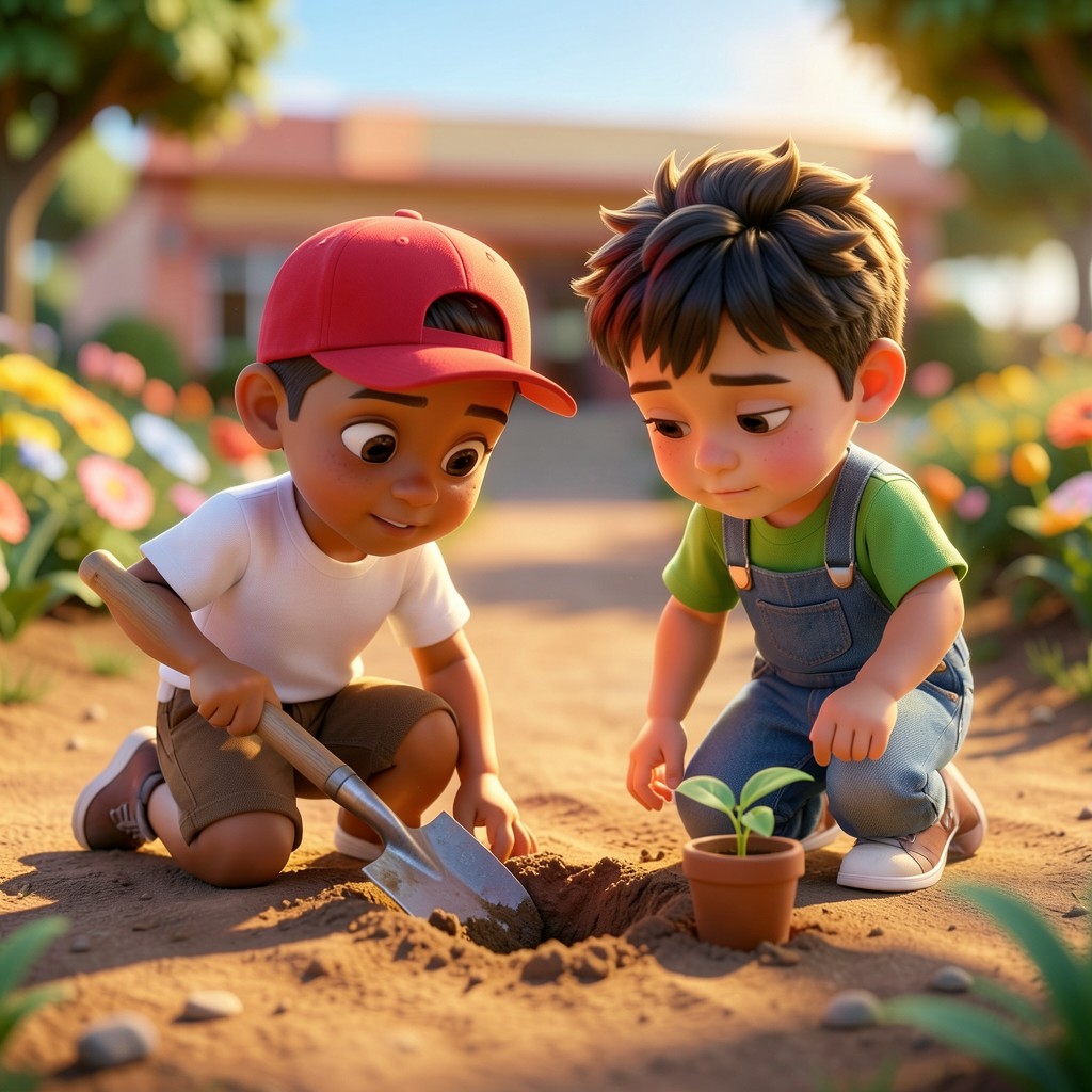 El Pequeño Paraíso de la Escuela Lázaro Cárdenas - ilustración 1