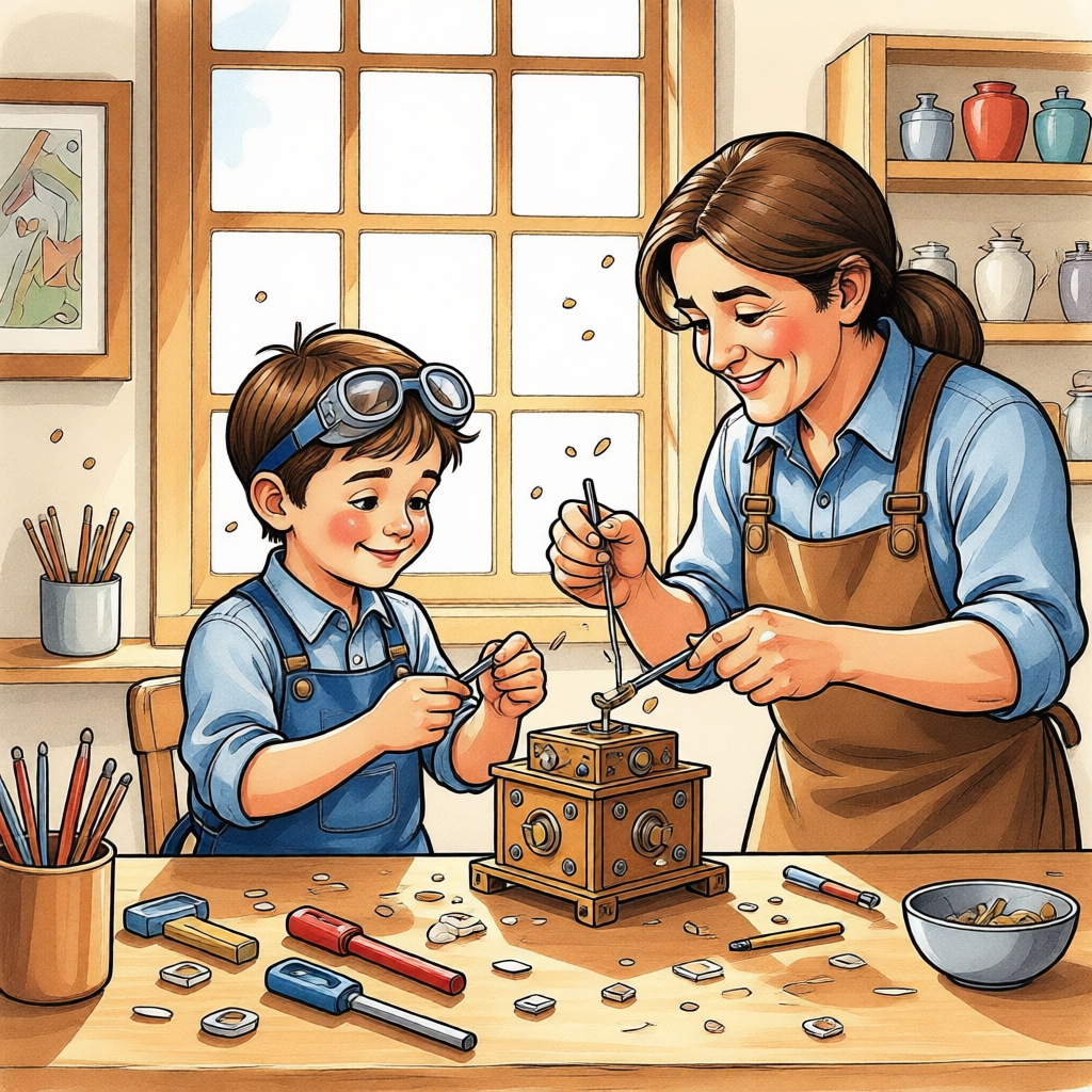 Camilo y el Taller Mágico de los Sueños - ilustración 1