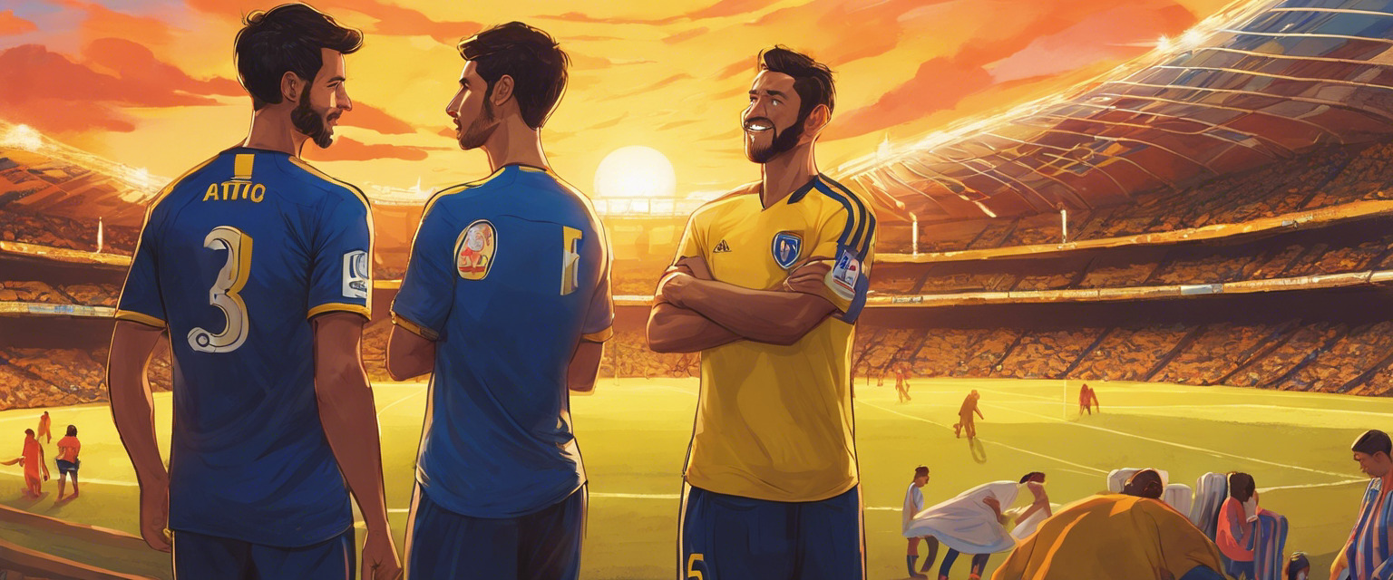 La aventura futbolística de Tomás y Marcos