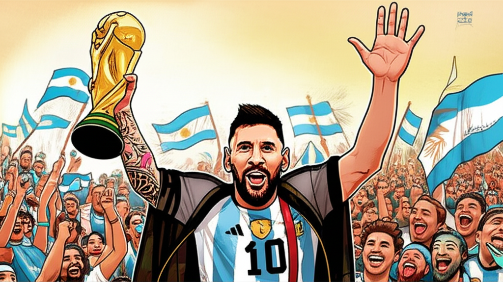 ¡La Aventura Mundial de Messi en la Plaza Sergio Denis!