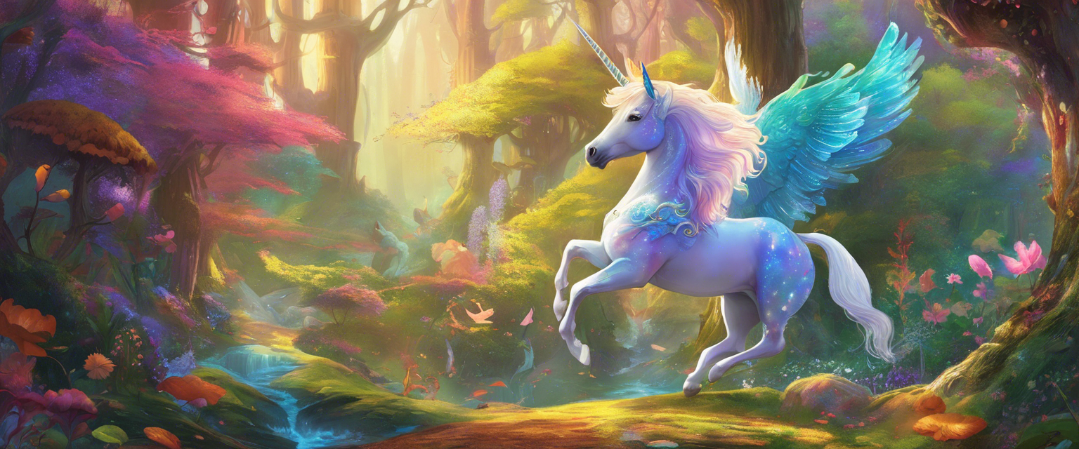 El unicornio humilde y la ardilla amiga