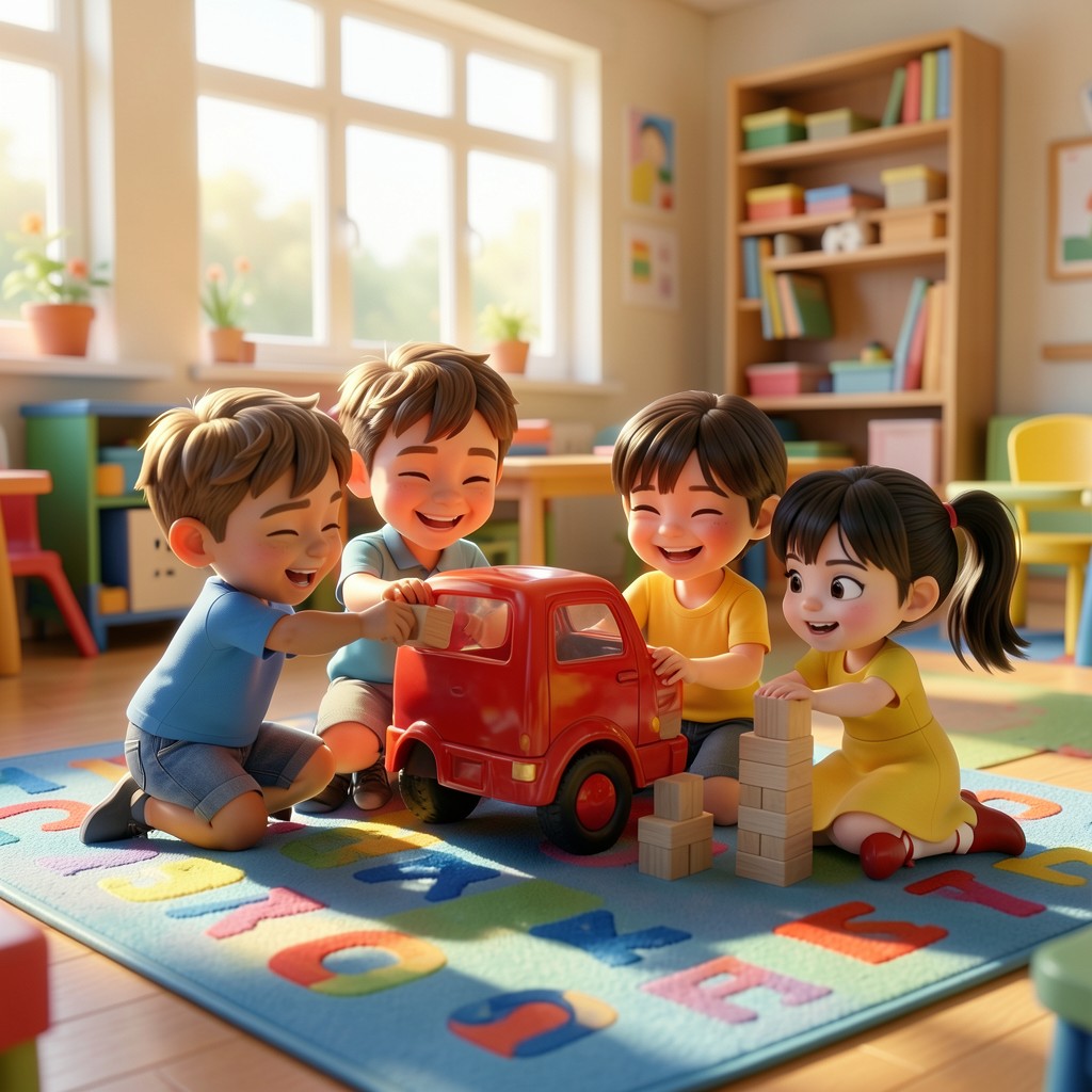 El Camión Rojo de la Escuela - ilustración 2