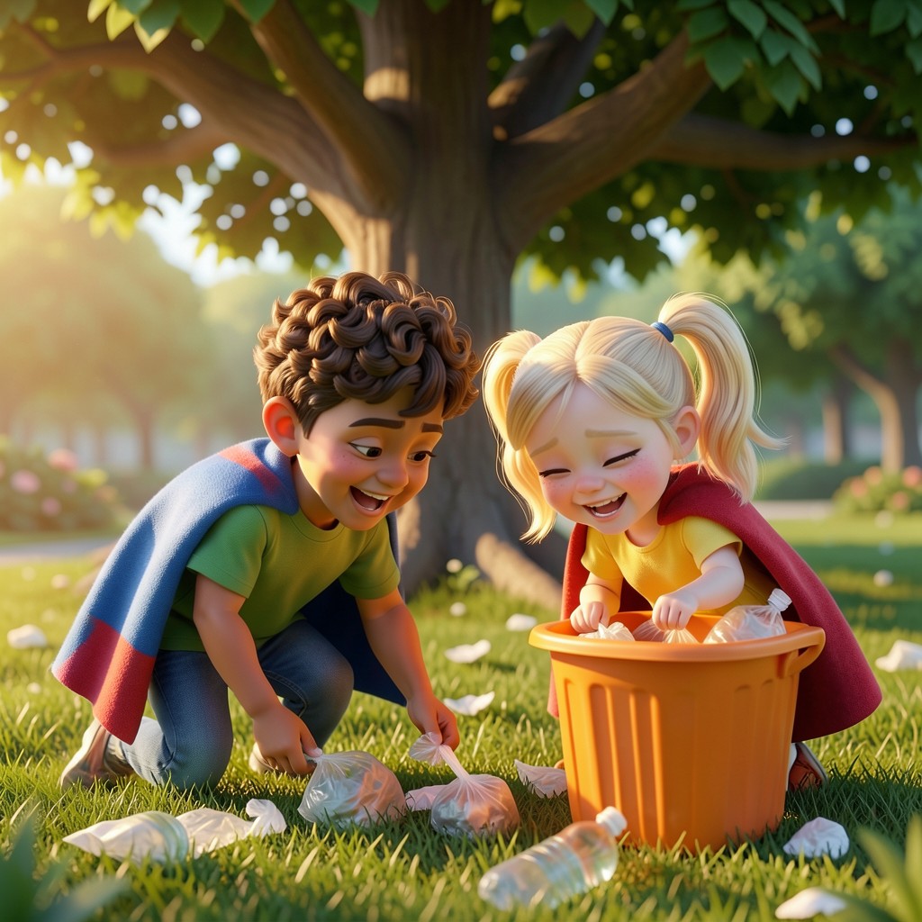 Leo y Mia: Los Súper Guardianes de la Tierra - ilustración 1