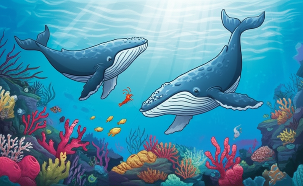 La Ballena Belén y el Tesoro Escondido