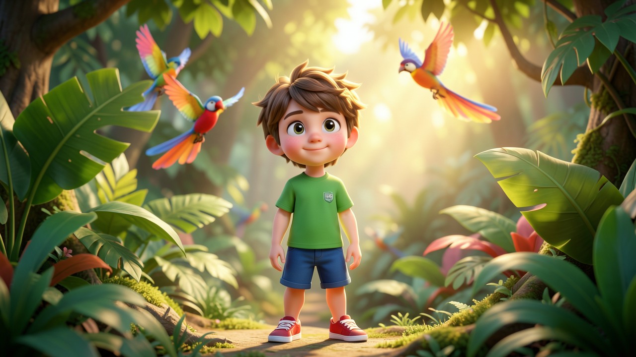 Leo y el Rescate de la Selva Brillante
