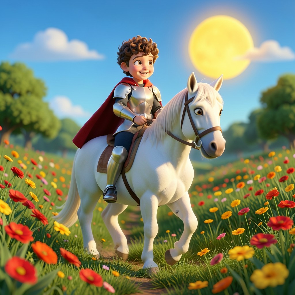El Pequeño Caballero Mateo - illustratie 1