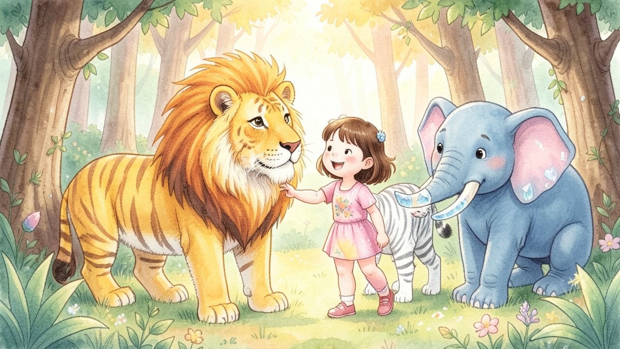 Sofía y los Animales Exóticos del Bosque Encantado