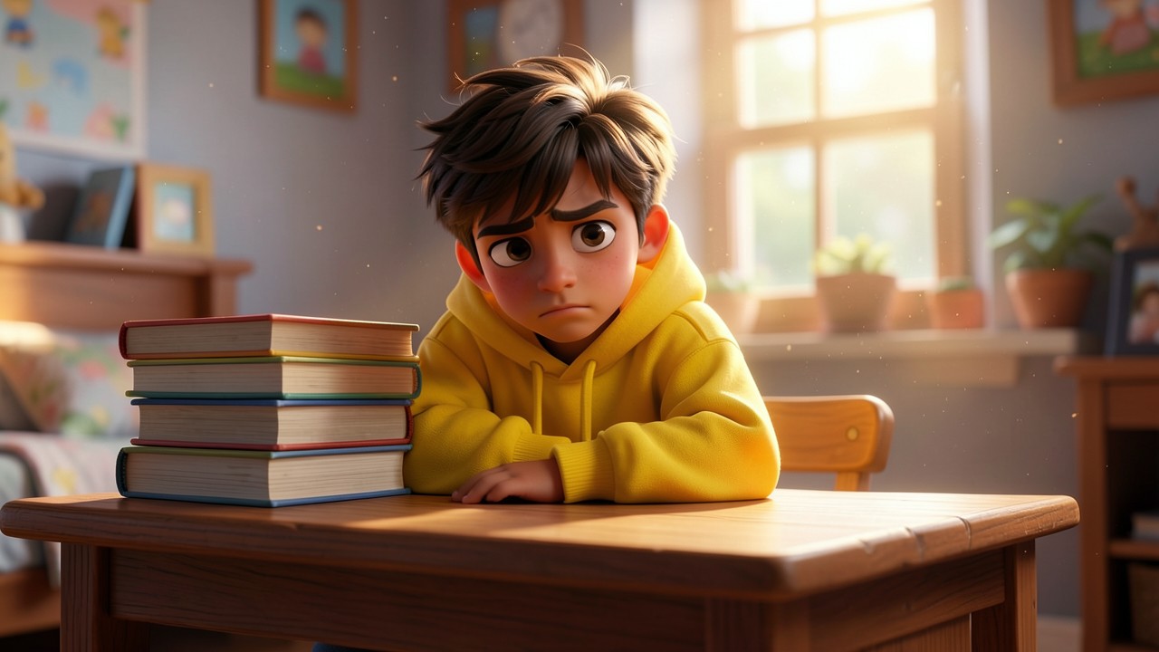 Lucas y el Reloj del Tiempo Gris