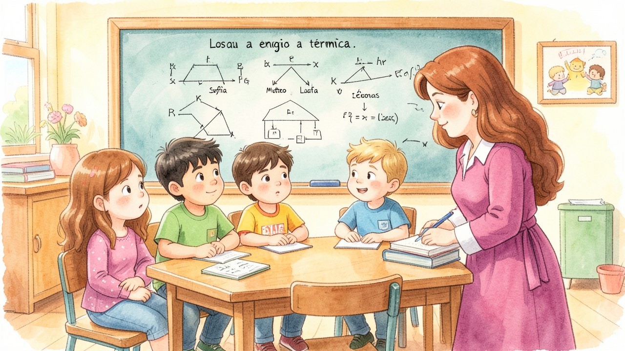 La Aventura Energética de los Cuatro Amigos