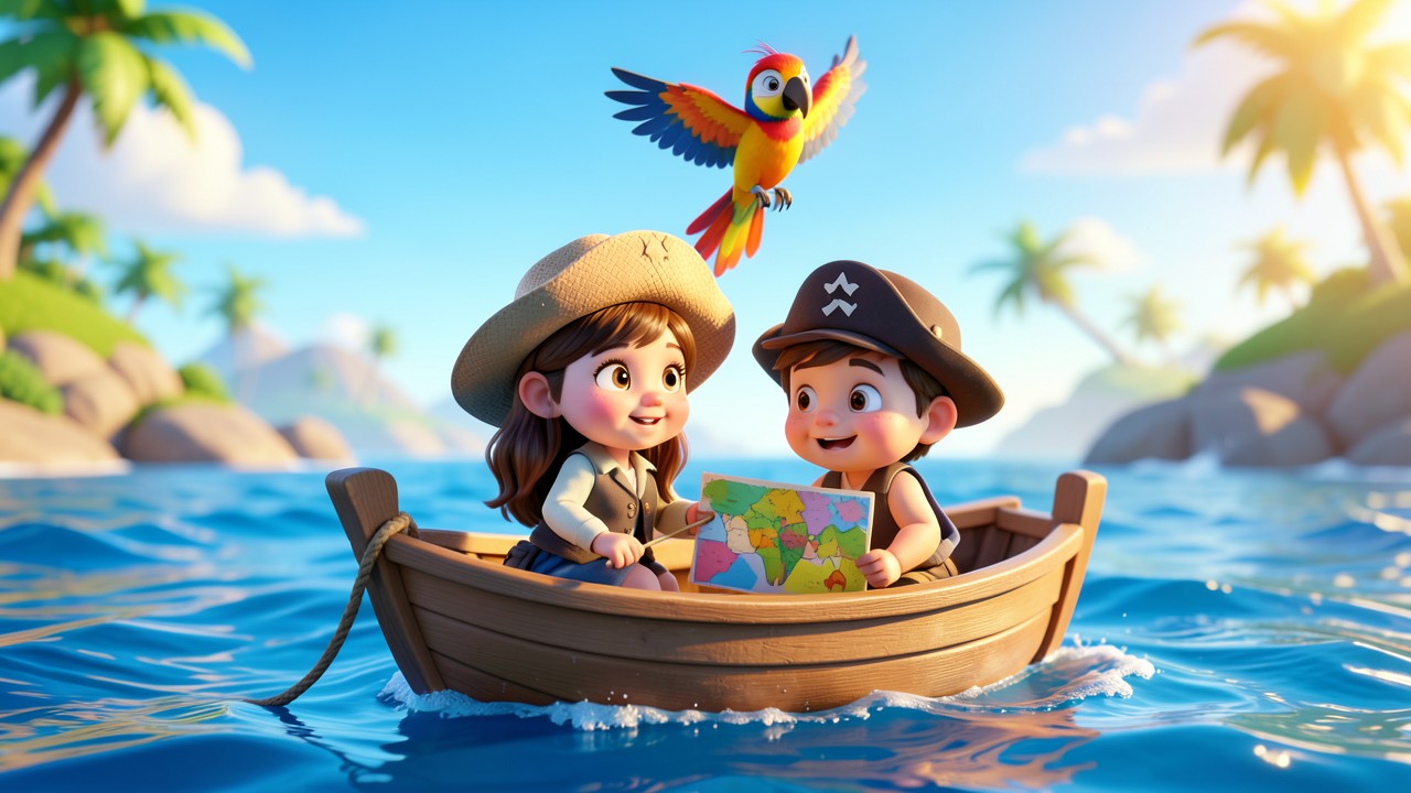 Los Pequeños Piratas y el Tesoro de la Amistad
