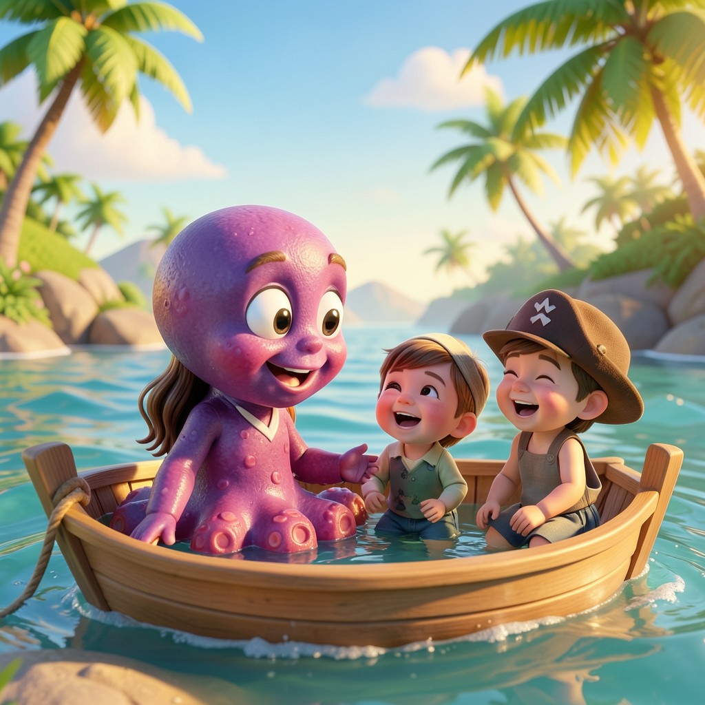 Los Pequeños Piratas y el Tesoro de la Amistad - ilustración 1