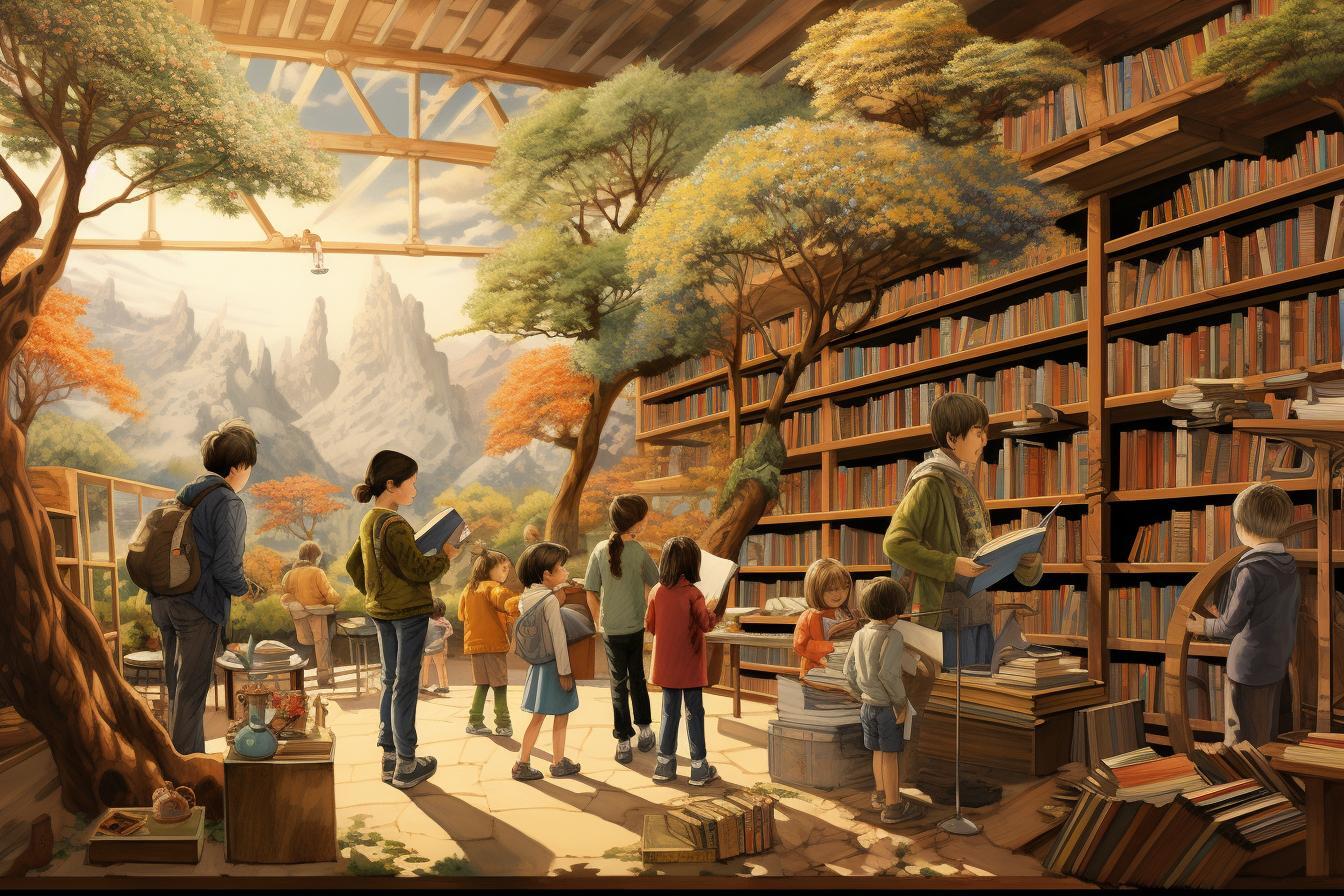 El libro mágico de la biblioteca infinita
