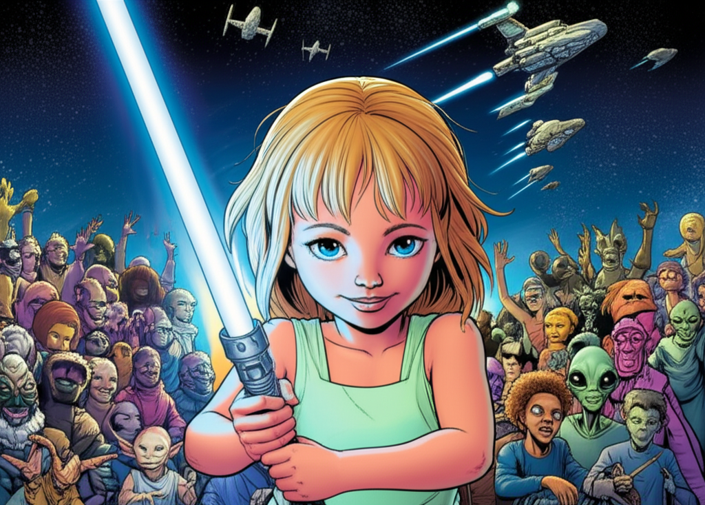 ¡Jessica y la Espada de Luz Triunfante!