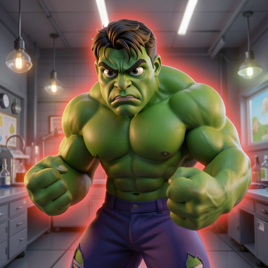 Hulk y el Gran Respiro de Calma - ilustración 1
