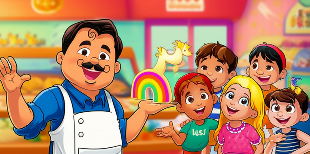 "¡El Misterio del Cliente Ideal y la Galleta Arcoíris!"