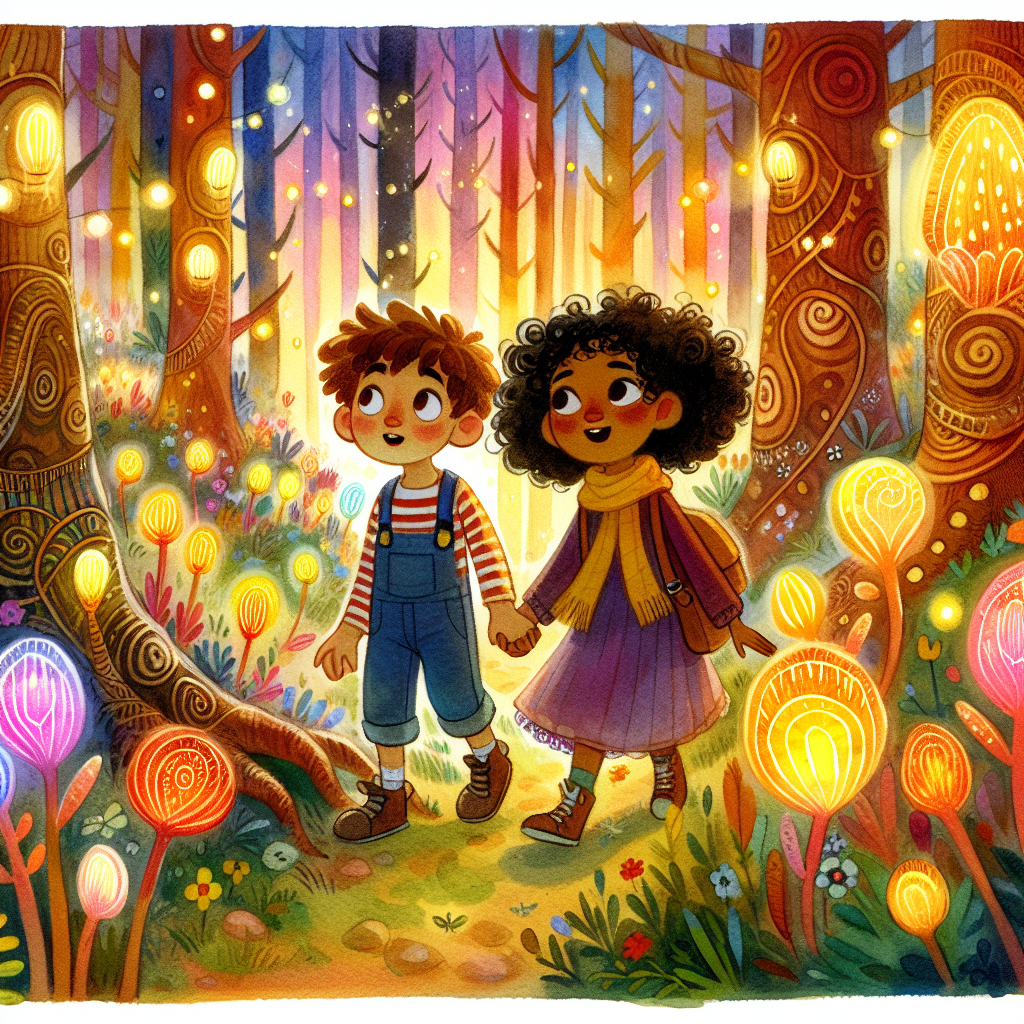 Las Aventuras de Leo y Mariam en el Bosque de los Sueños