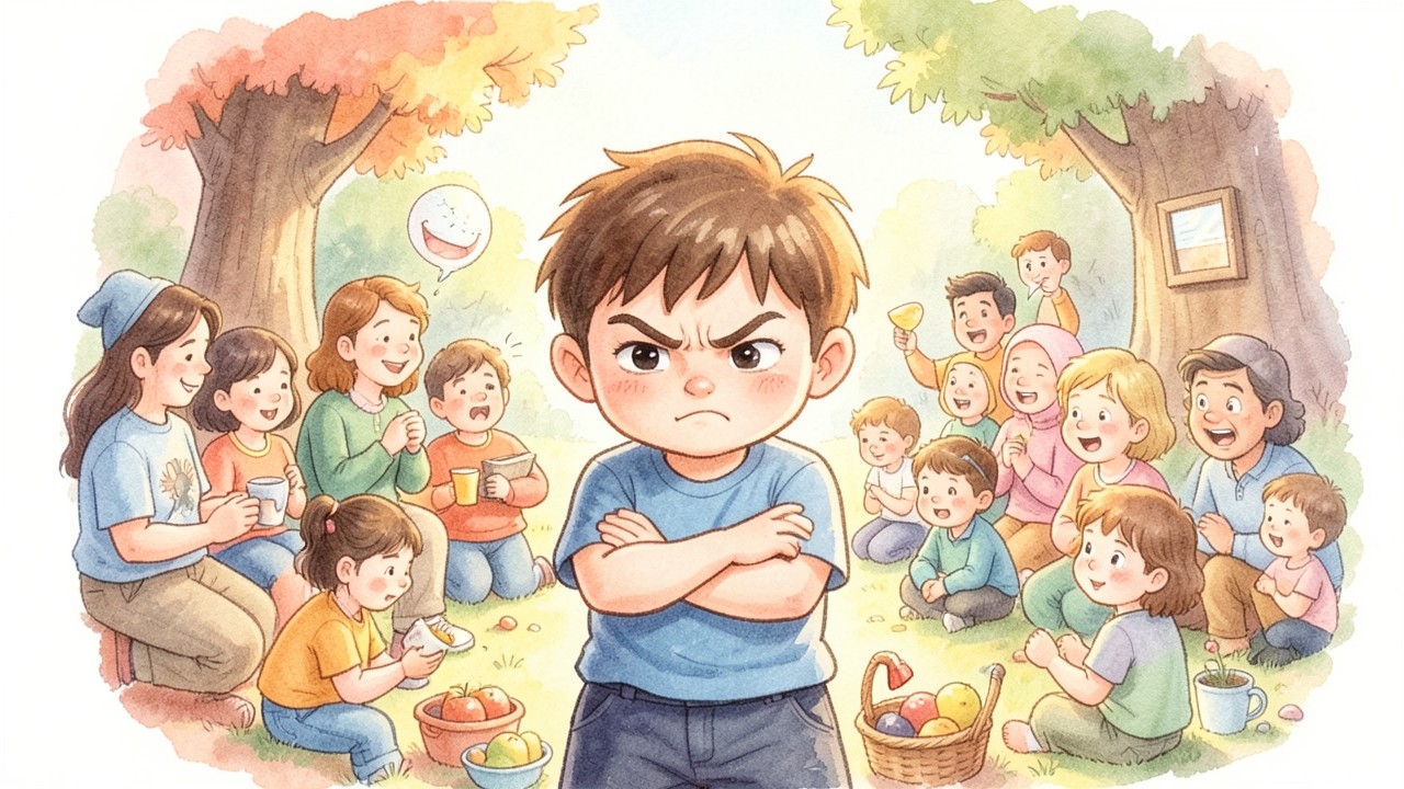 Juanfer, el niño enojado