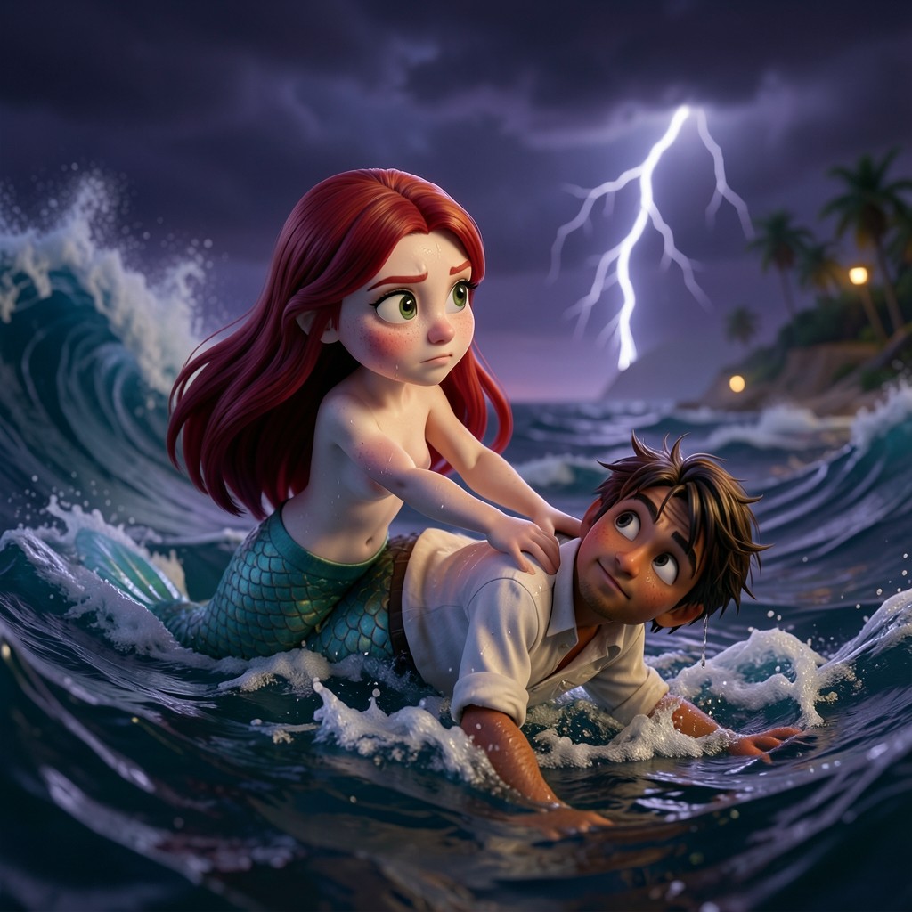 Marina y el Secreto del Horizonte Azul - ilustración 1