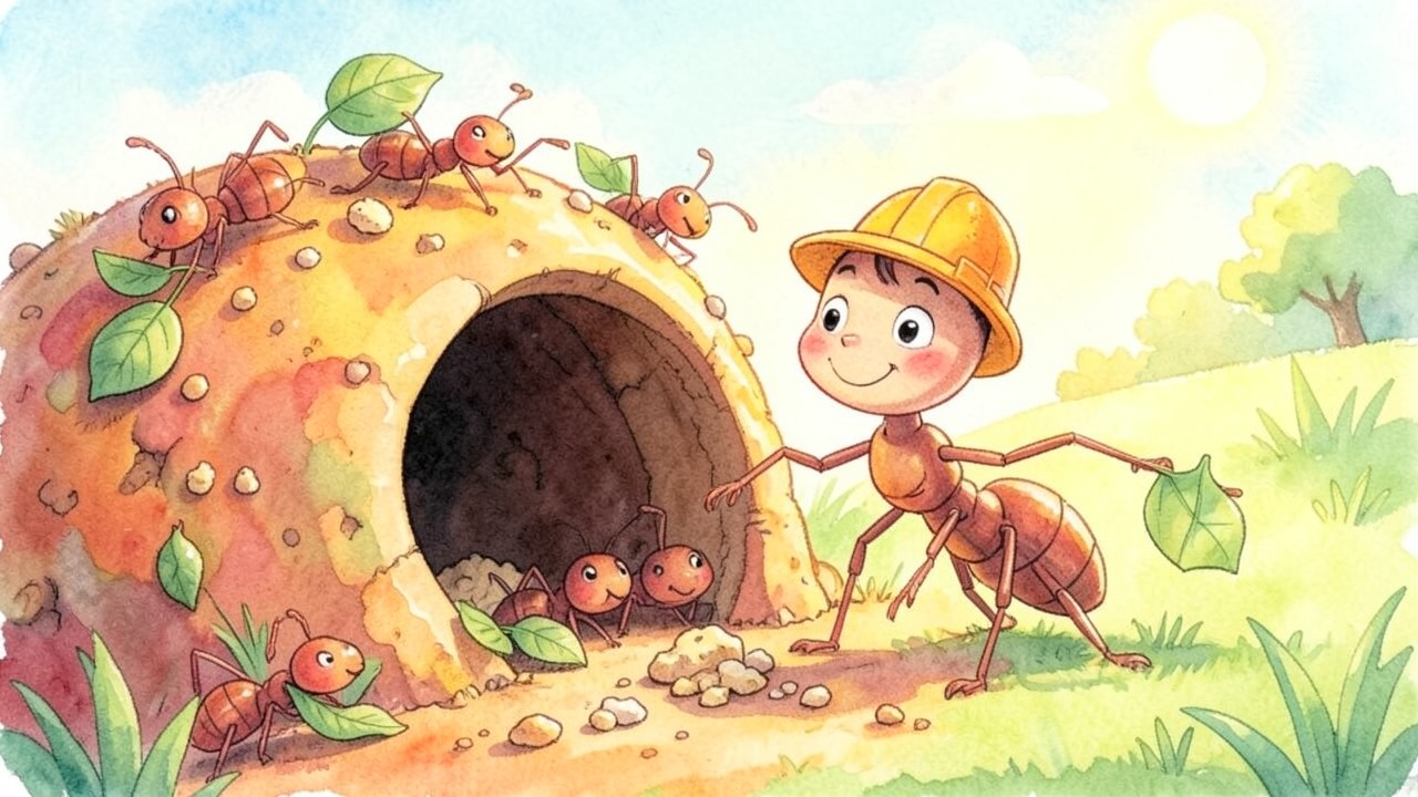 ¡La Aventura Secreta de las Hormiguitas Trabajadoras!