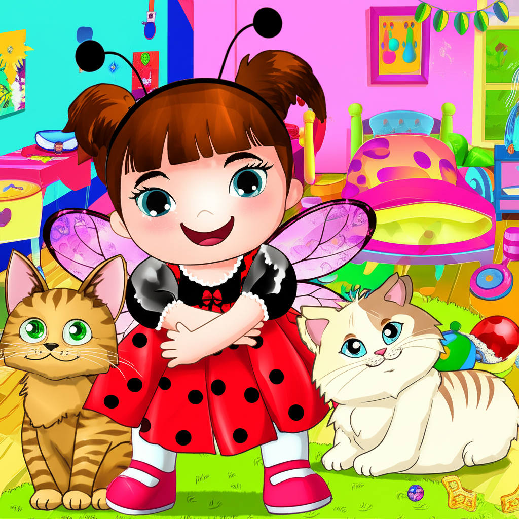 ¡Denisse y el Día de los Disfraces Felices en Happy Kids!