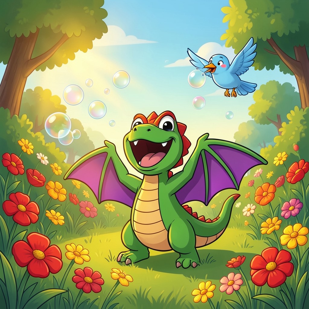 Bubi y el Regalo de las Burbujas - ilustración 1