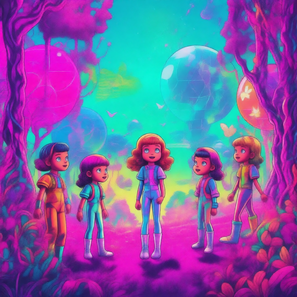 La Odisea Espacial de los Cinco Pequeños Exploradores - ilustración 1