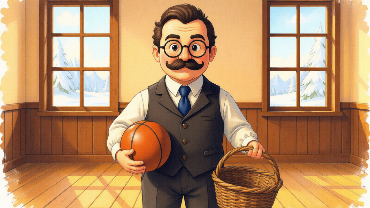 El Gran Invento del Profesor James: El Nacimiento del Baloncesto