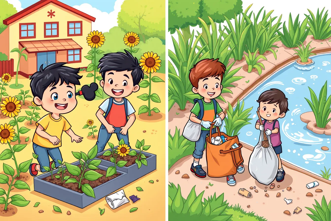 Las Aventuras de la Huerta Mágica