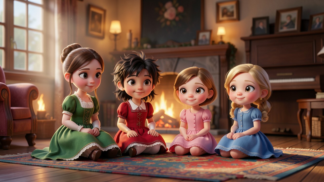 Las Cuatro Estrellas del Hogar: Una Aventura de Hermandad