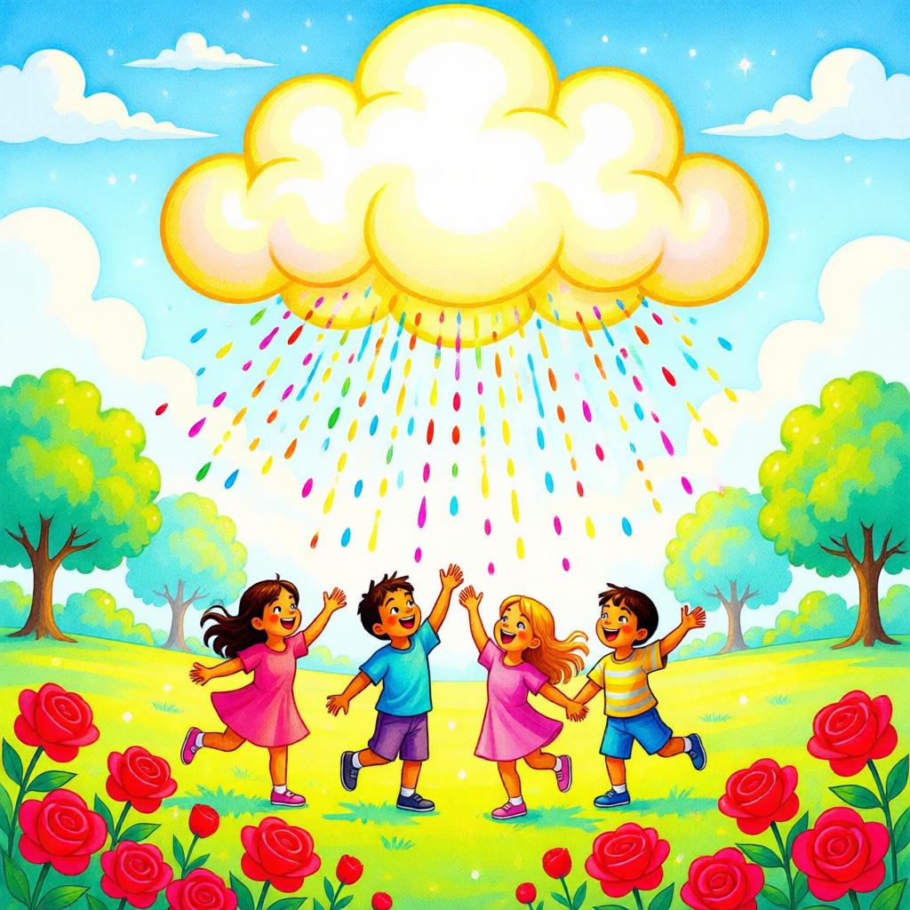 Niebla y la Lluvia de Colores - ilustración 2