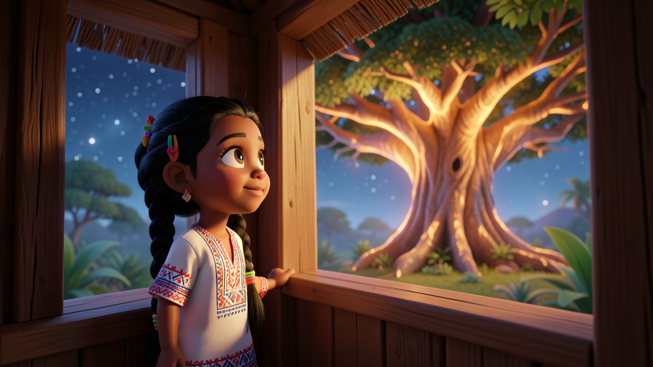 Ixchel y el Secreto de la Ceiba Sagrada