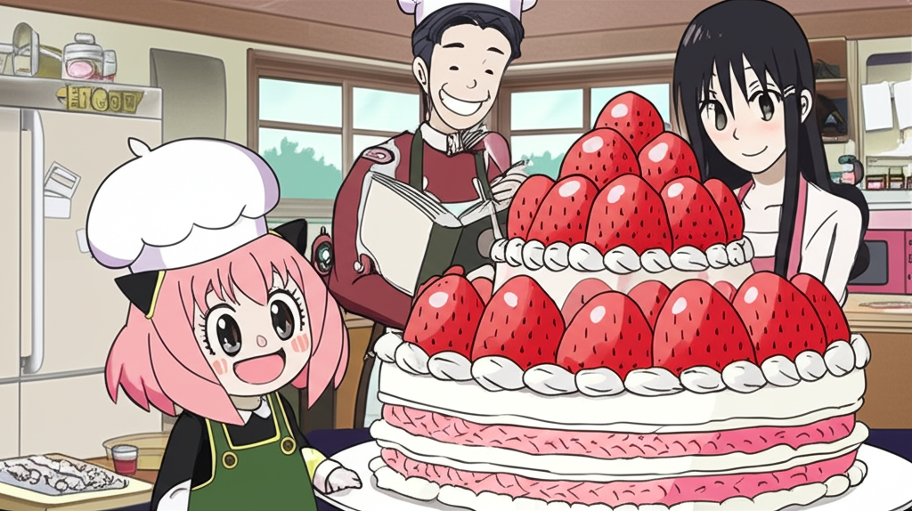 ¡La Familia Forger y el Pastel Perdido!