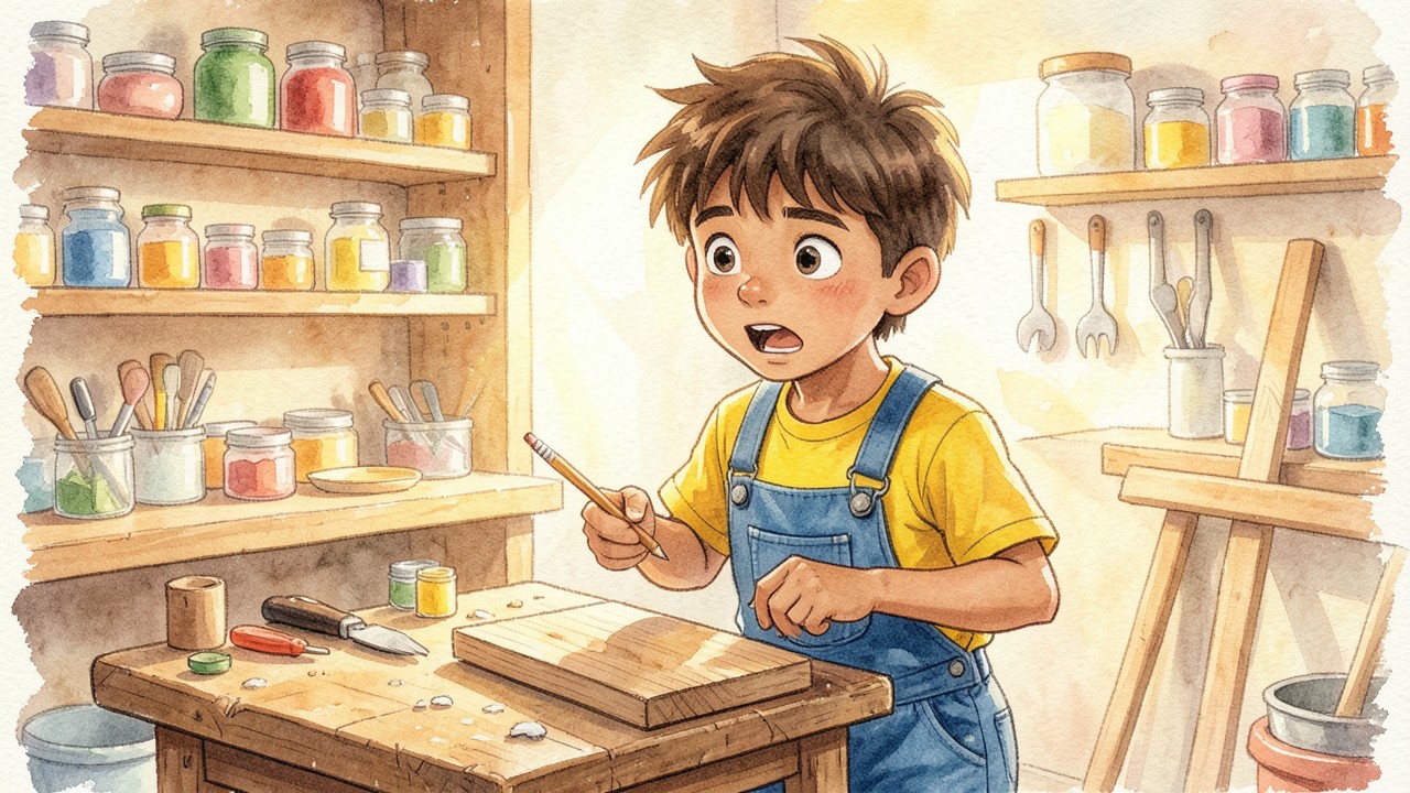 Lucas y el Secreto del Bosque de Madera