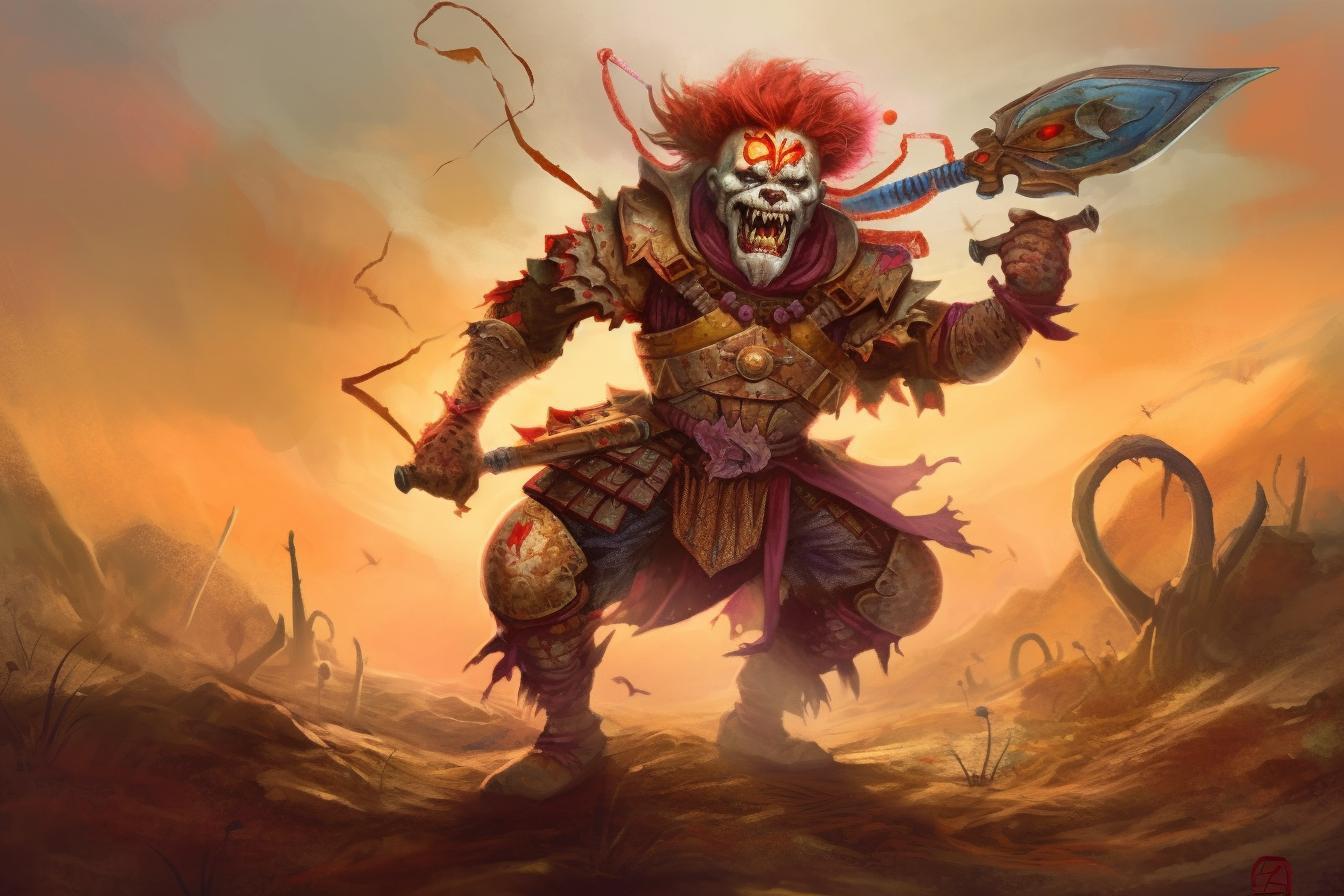 El Guerrero Payaso que Salvó al Mundo