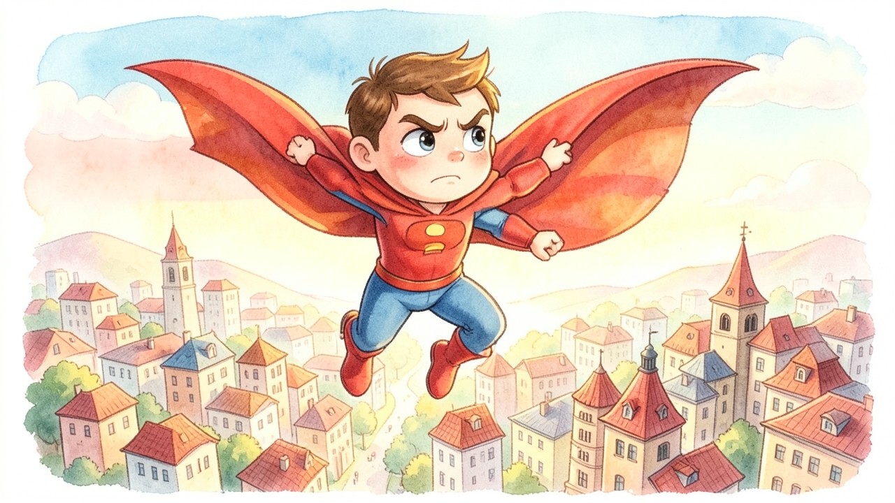 ¡El Superhéroe Invisible!