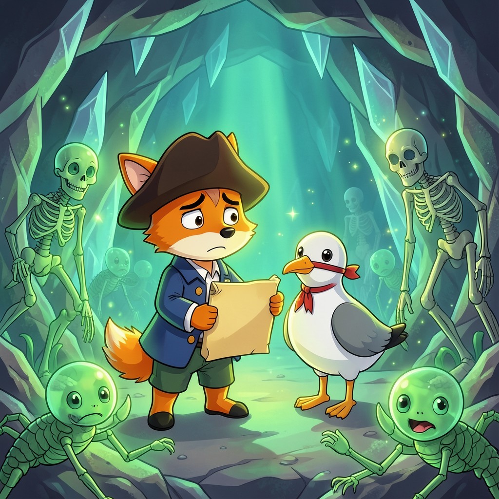 El Secreto del Mapa Fantasma y la Isla de los Olvidados - ilustración 1