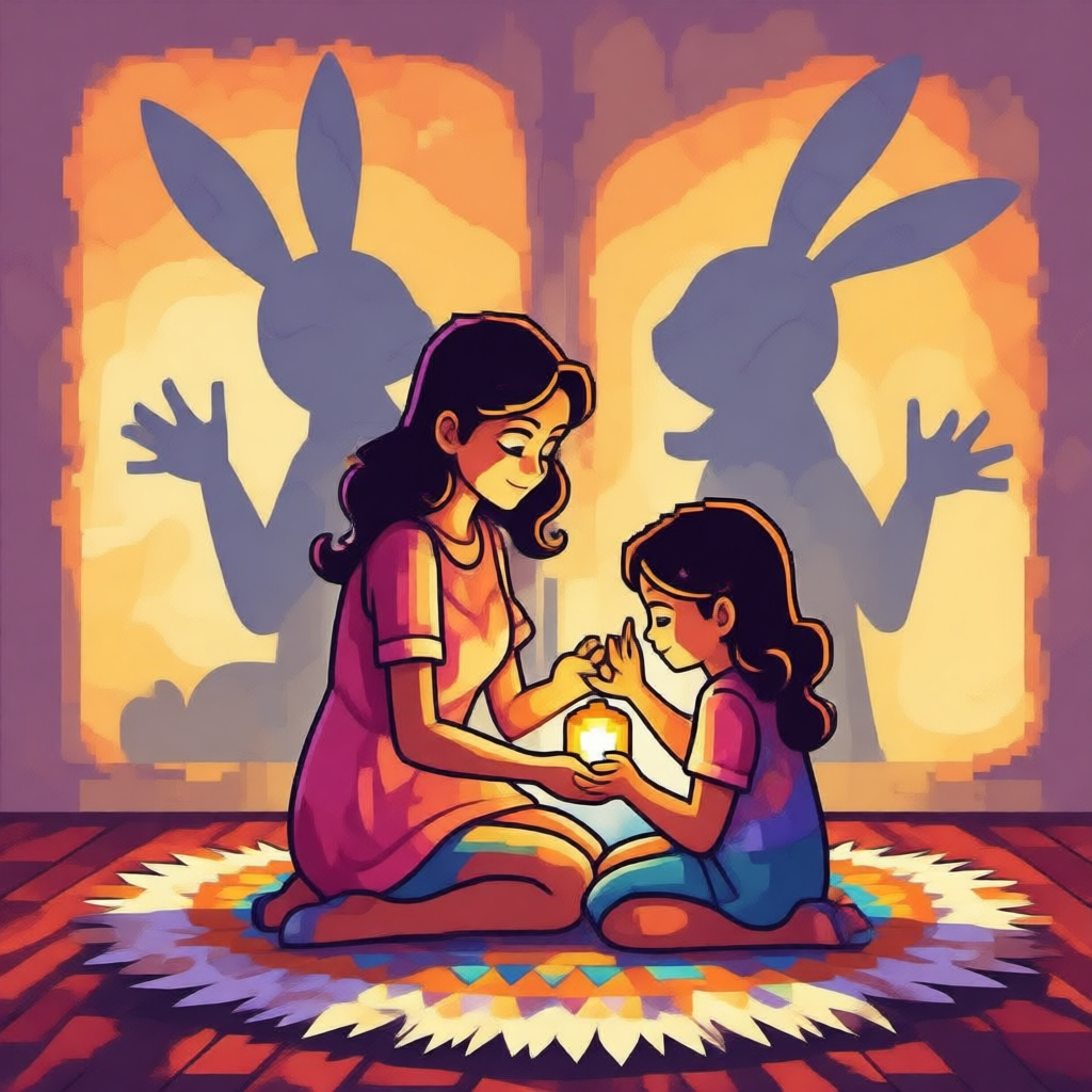 Lucía y el Secreto de las Sombras Danzantes - illustrasjon 1