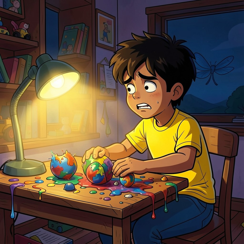El Ladrón de Horas y el Torbellino de Mateo - ilustración 1