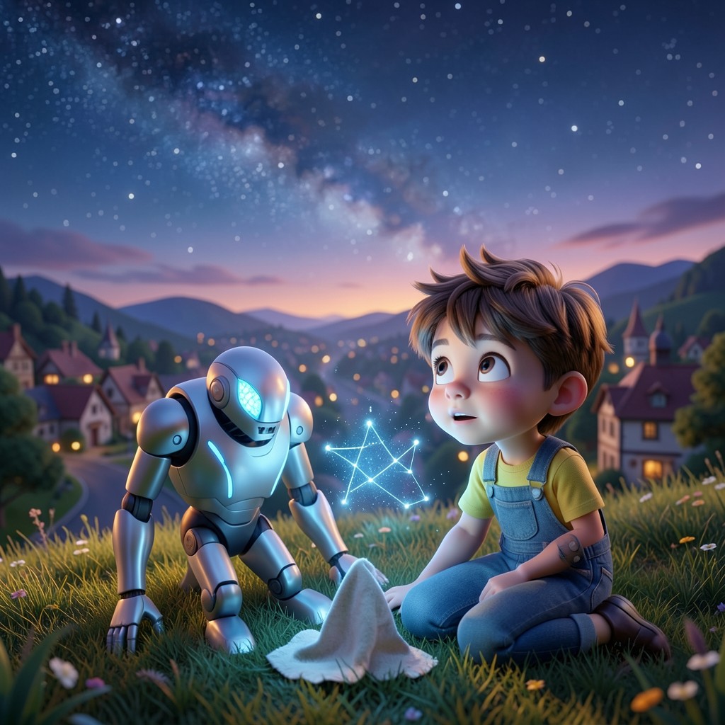 El Código del Corazón: Pablito y el Despertar de Tuercas - ilustración 1