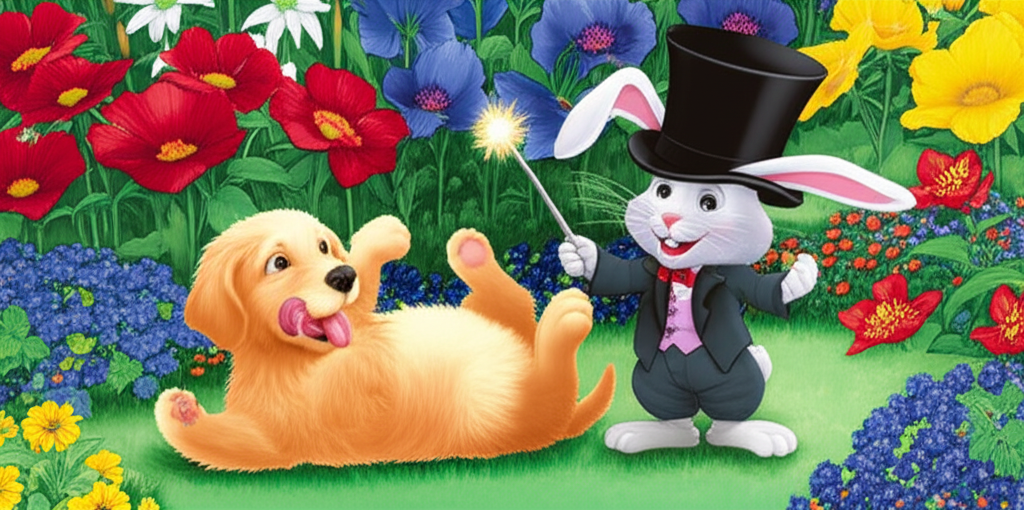 Buddy y el Conejo Mágico: ¡Compartir es Divertido!