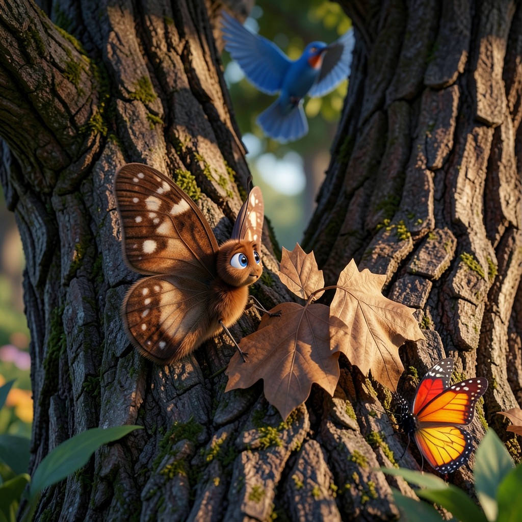 The Butterfly of Secret Shadows - illustration 2