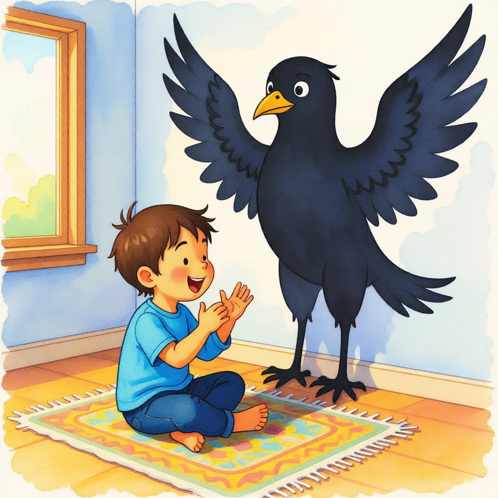 Mateo y el Secreto de la Sombra Juguetona - ilustración 1