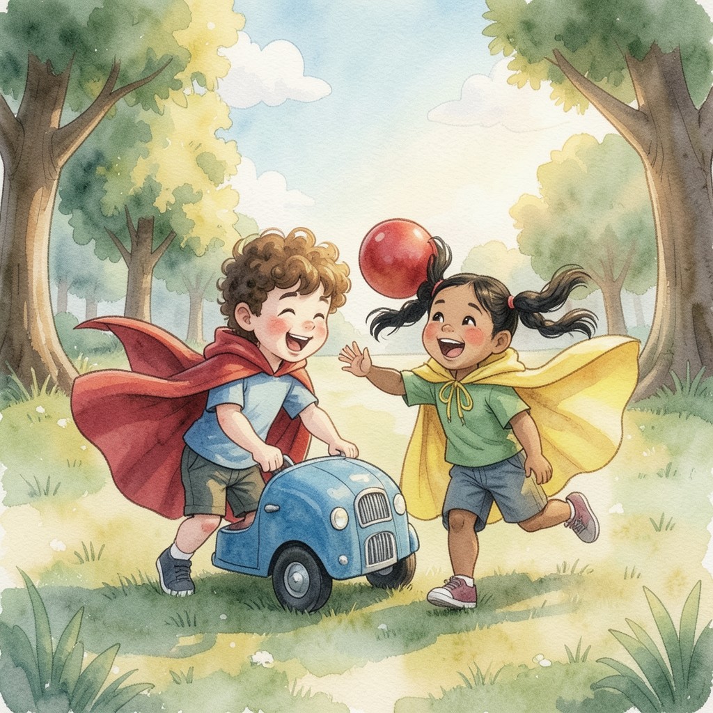 Los Súper Amigos y el Poder de Compartir - ilustración 2